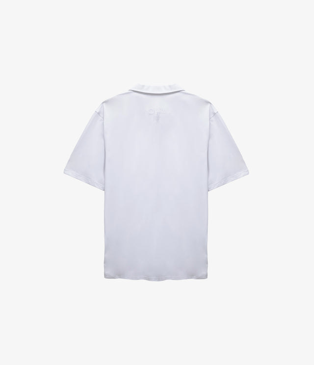 Polera Hombre Polo Piqué Dry-Fit Drive Blanco