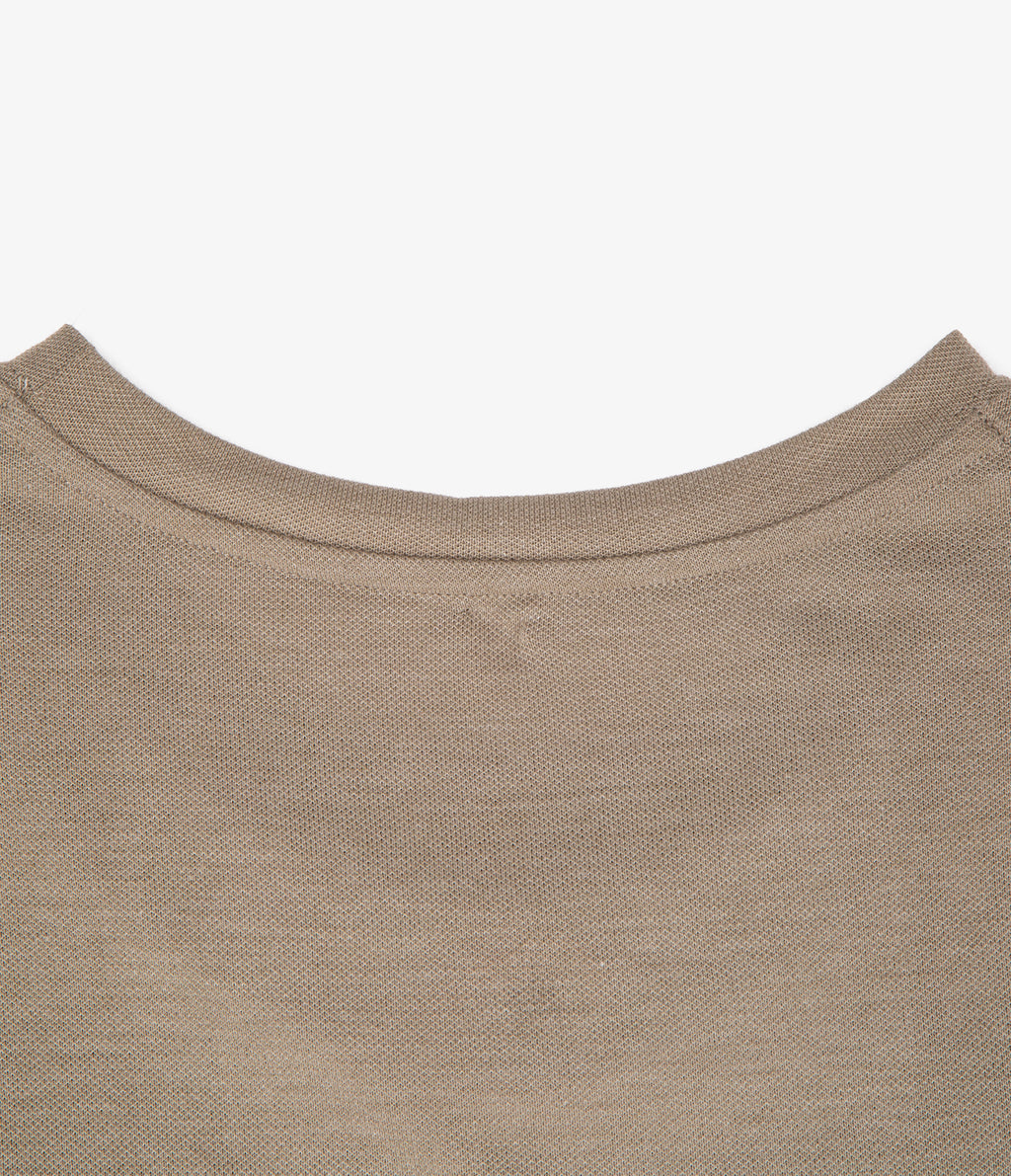 Polera hombre manga corta Dry-Fit Core Verde Oliva