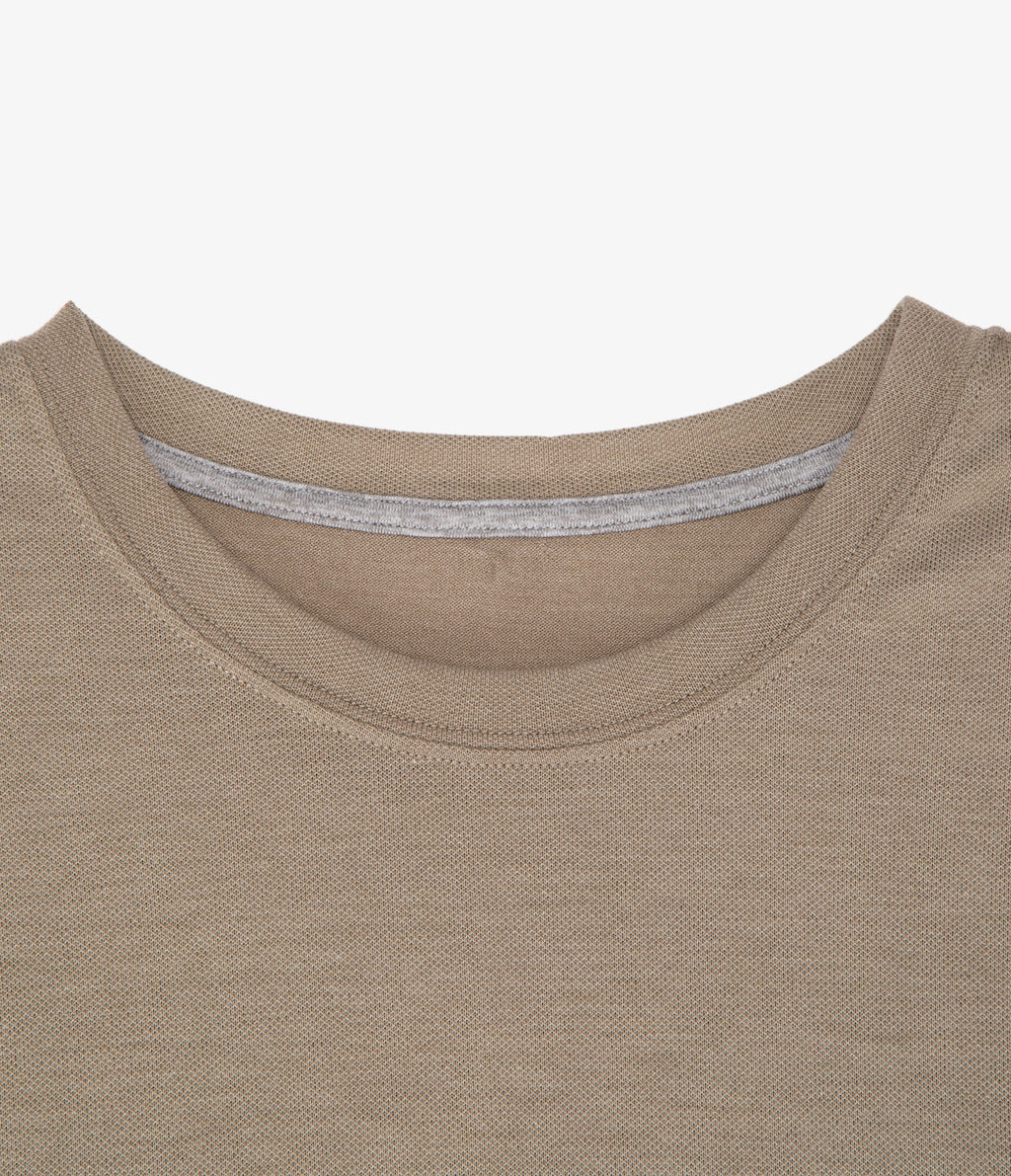 Polera hombre manga corta Dry-Fit Core Verde Oliva