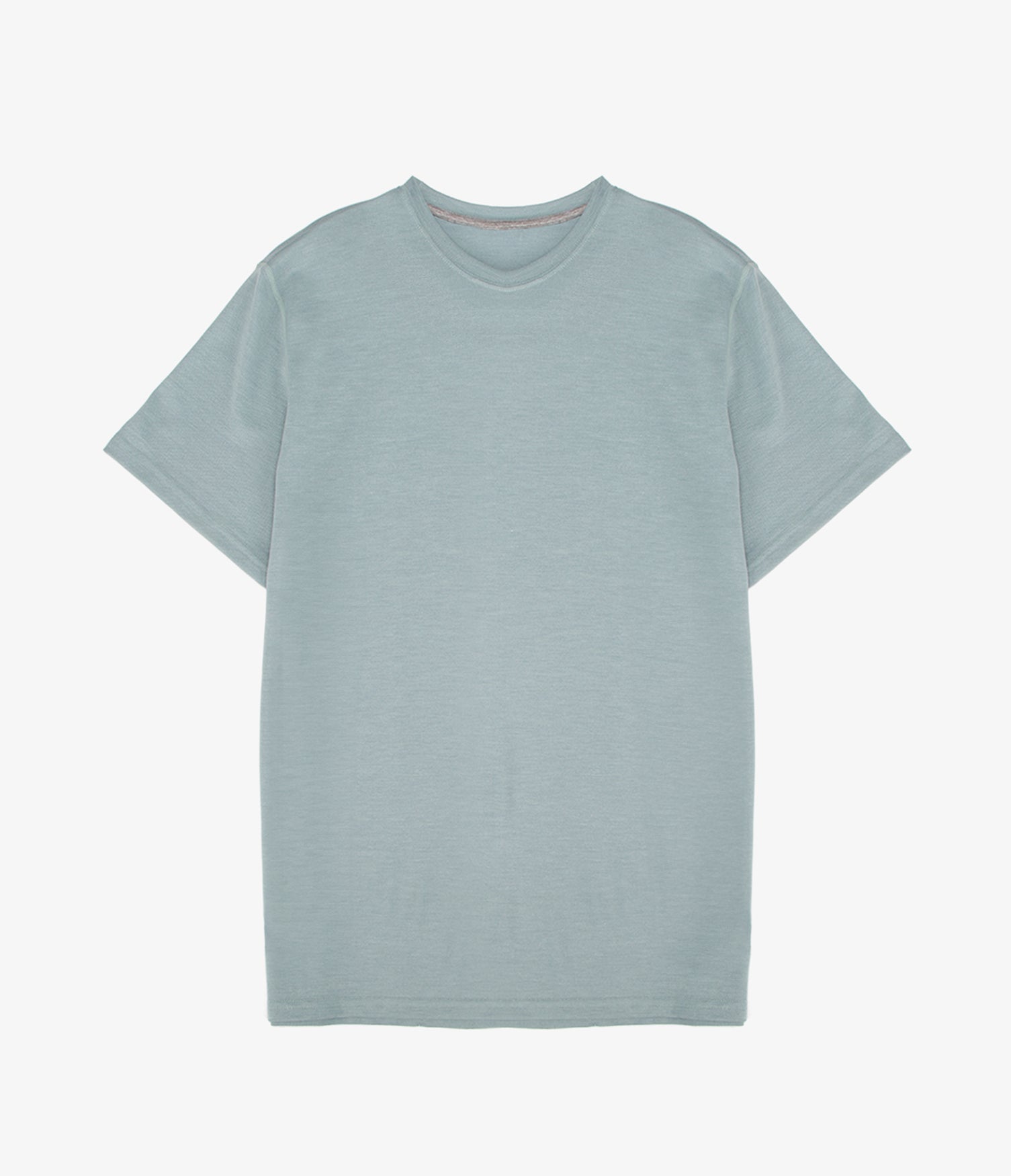 Polera hombre manga corta Dry-Fit Core Verde Agua