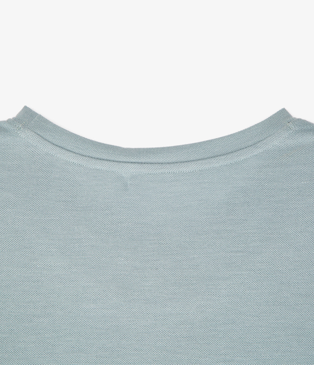 Polera hombre manga corta Dry-Fit Core Verde Agua