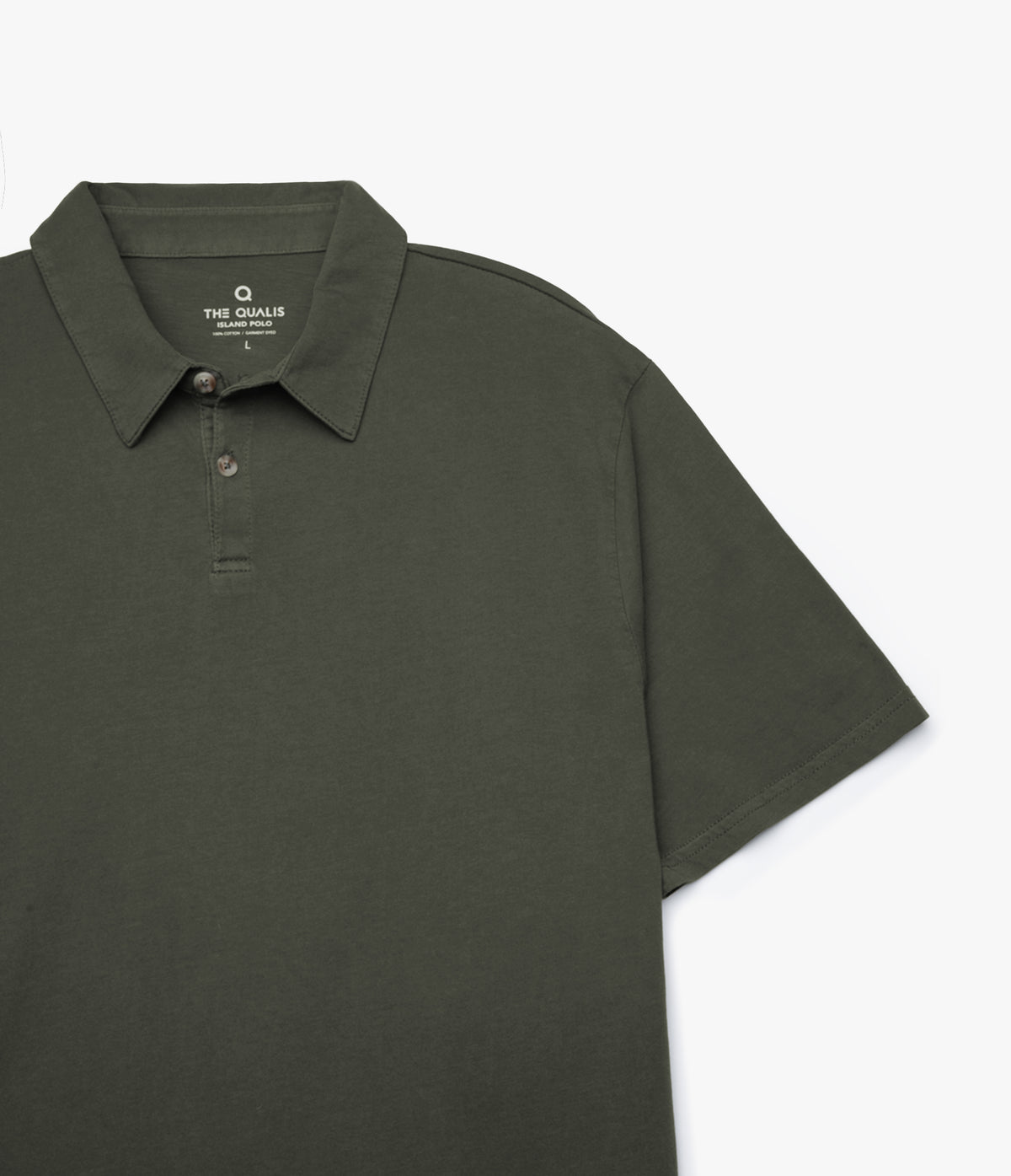 Polera Hombre Algodón Nelly Verde Oscuro