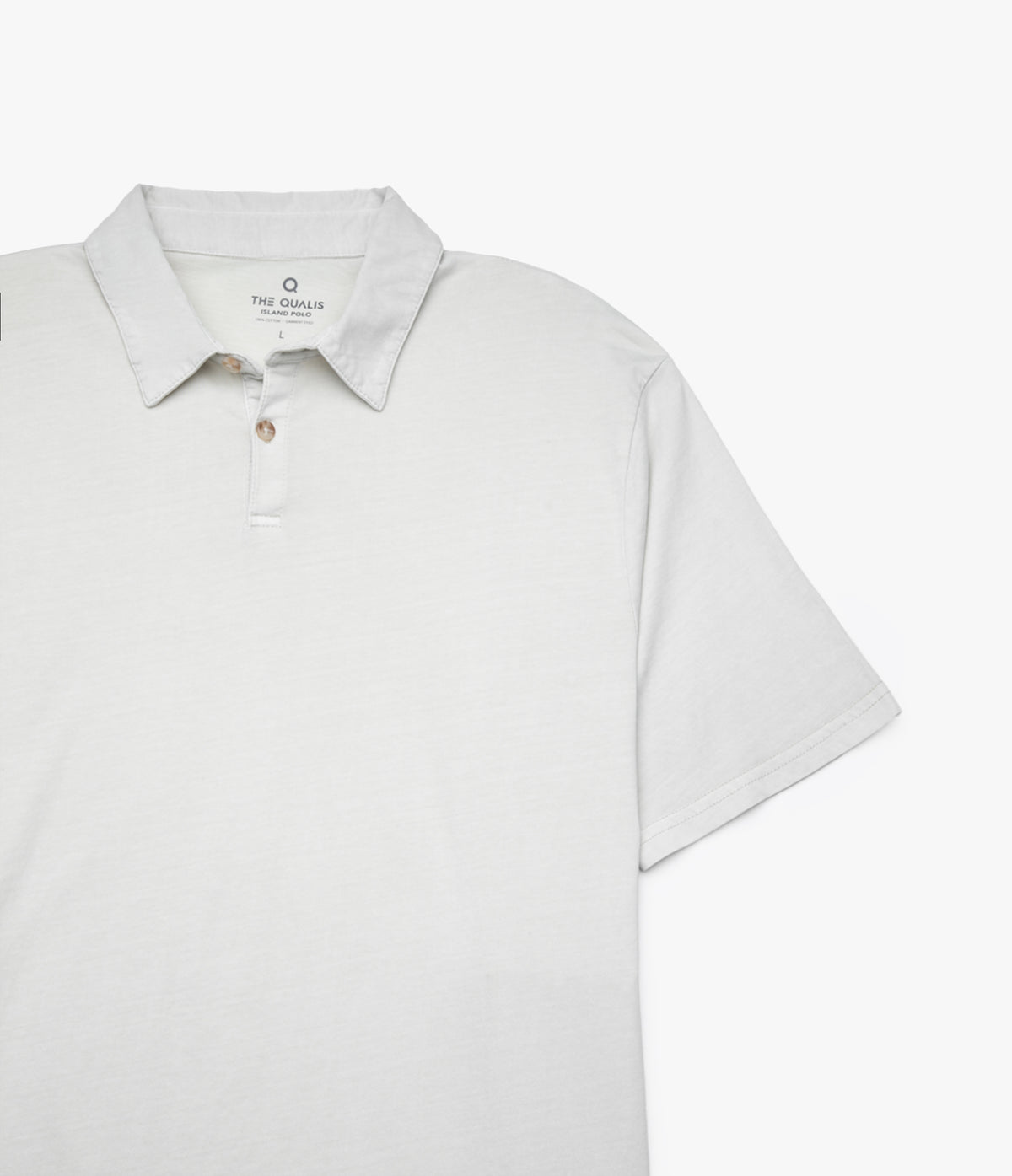 Polera Hombre Algodón Nelly Crema