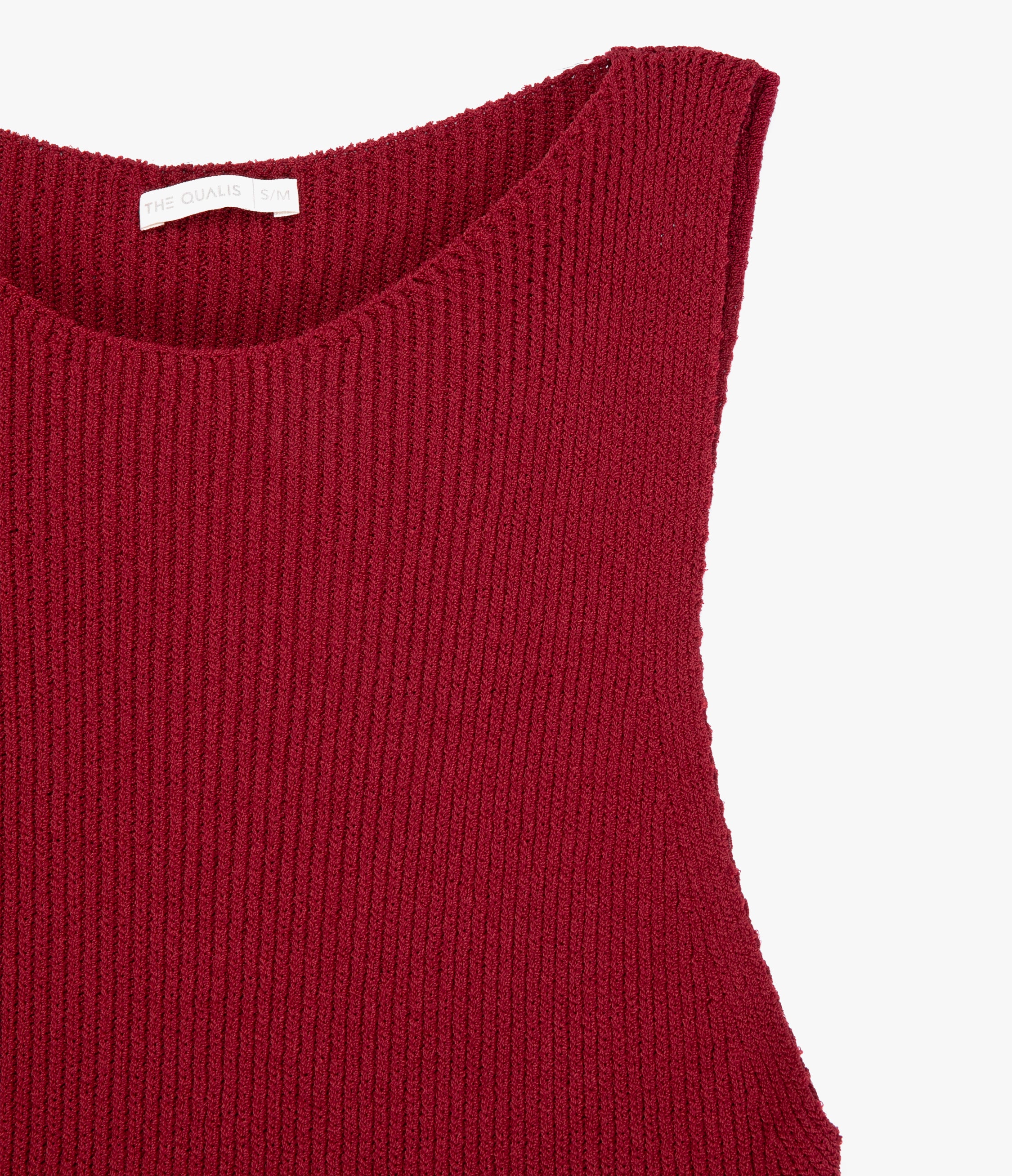 Top Mujer Tejido Stella Rojo