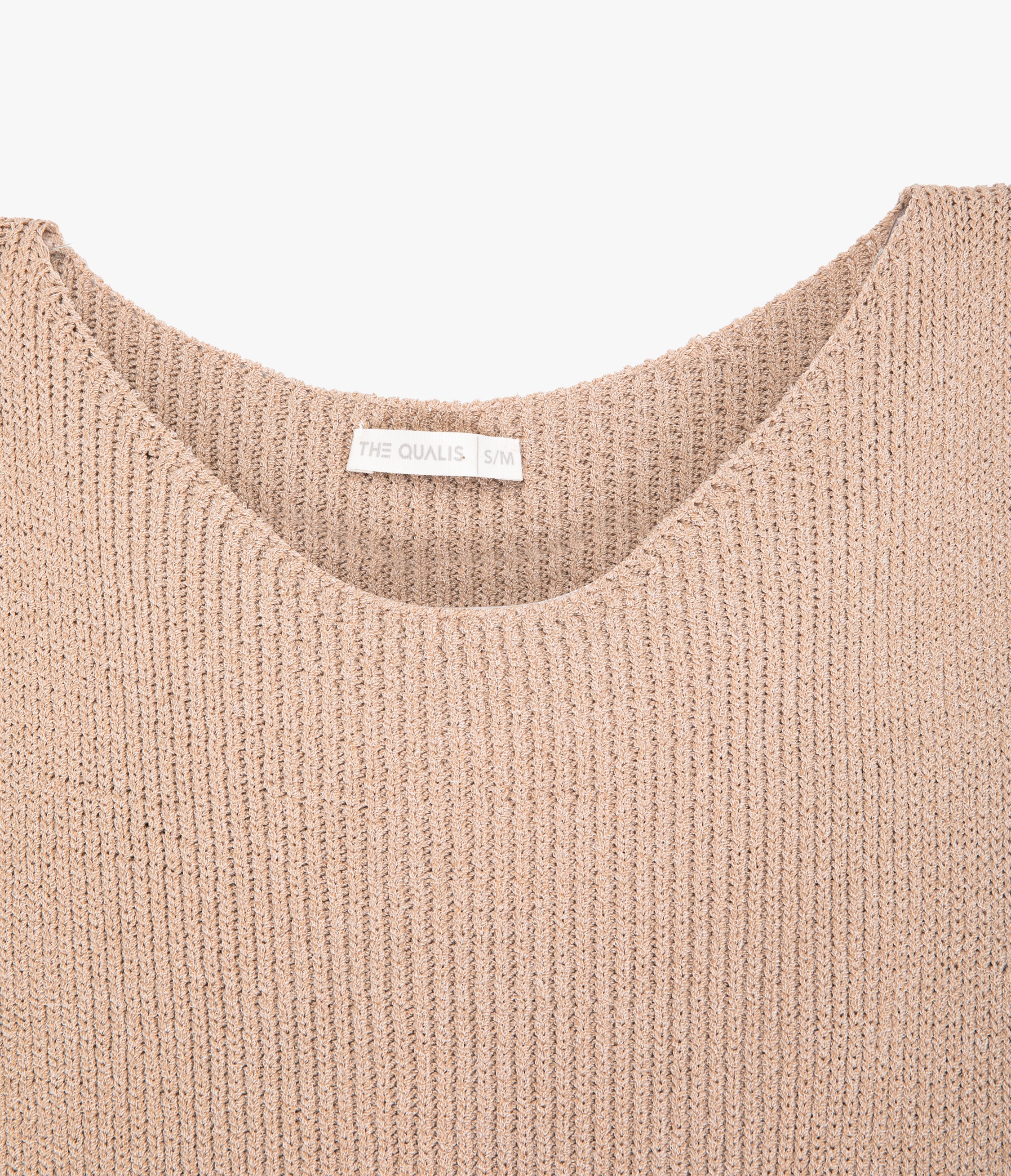 Top Mujer Tejido Stella Beige
