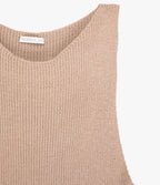 Top Mujer Tejido Stella Beige