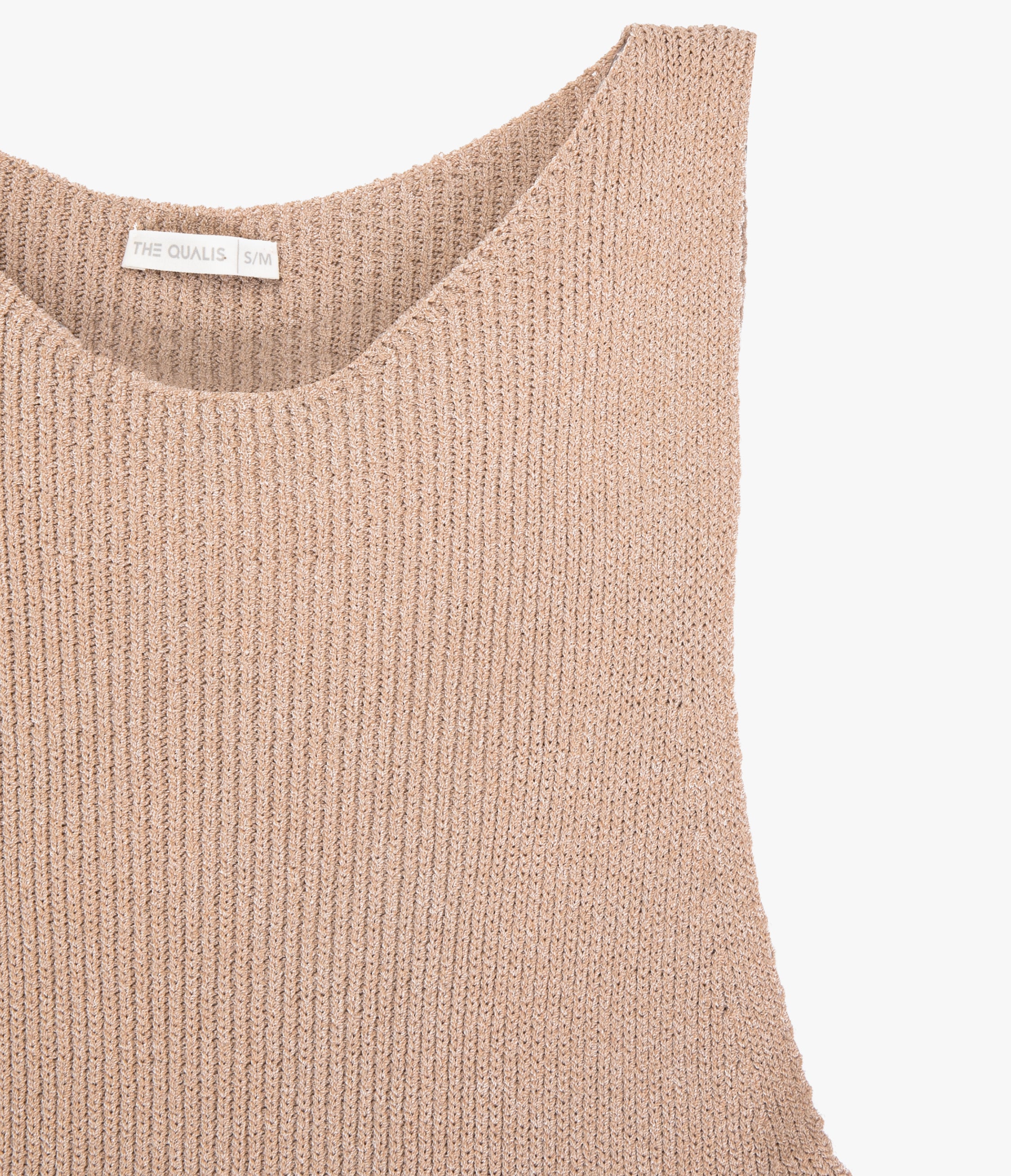 Top Mujer Tejido Stella Beige