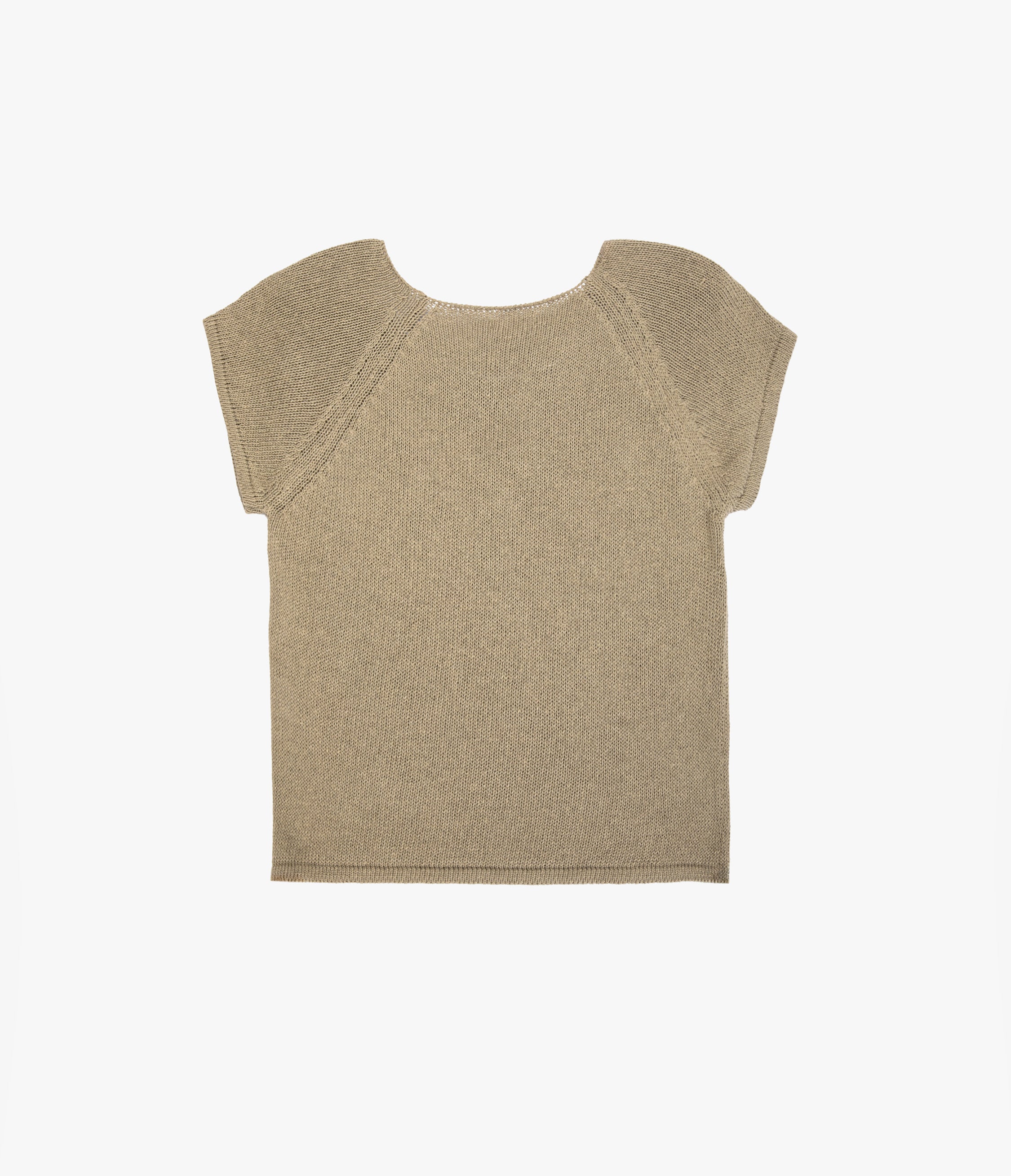 Polera Mujer Tejida Algodón Lia Verde Oliva
