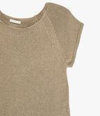 Polera Mujer Tejida Algodón Lia Verde Oliva