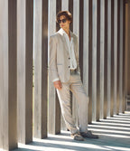 Pantalón Hombre Lino Sam Café