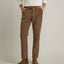 Pantalón Hombre 100% Algodón Cotelé Café
