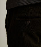 Pantalón Hombre 100% Algodón Cotelé Verde Oscuro