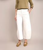 Pantalón Barrel Denim Belle Blanco
