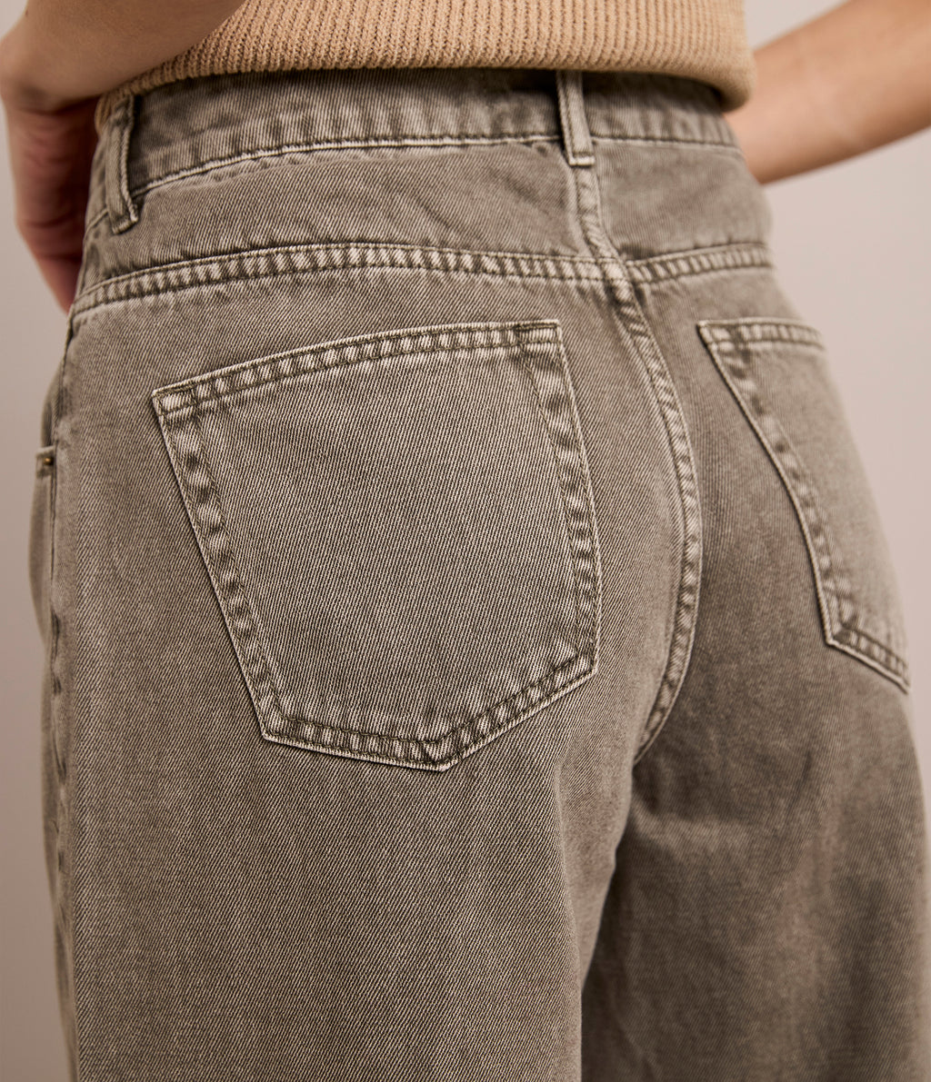 Pantalón Denim Emma Verde Oliva