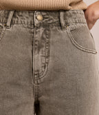 Pantalón Denim Emma Verde Oliva