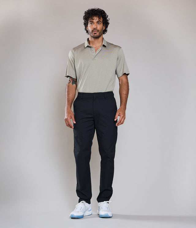 Pantalón Hombre Cintura Elástica Motion Negro