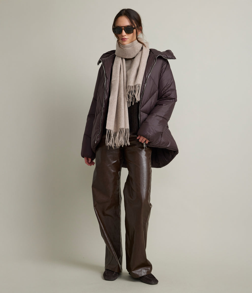 Parka Mujer Puffa Café