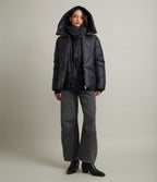 Parka Mujer Puffa Negra