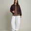 Parka Mujer Quilt Vintage Burdeo