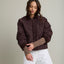 Parka Mujer Quilt Vintage Burdeo