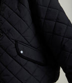 Parka Mujer Quilt Vintage Negro