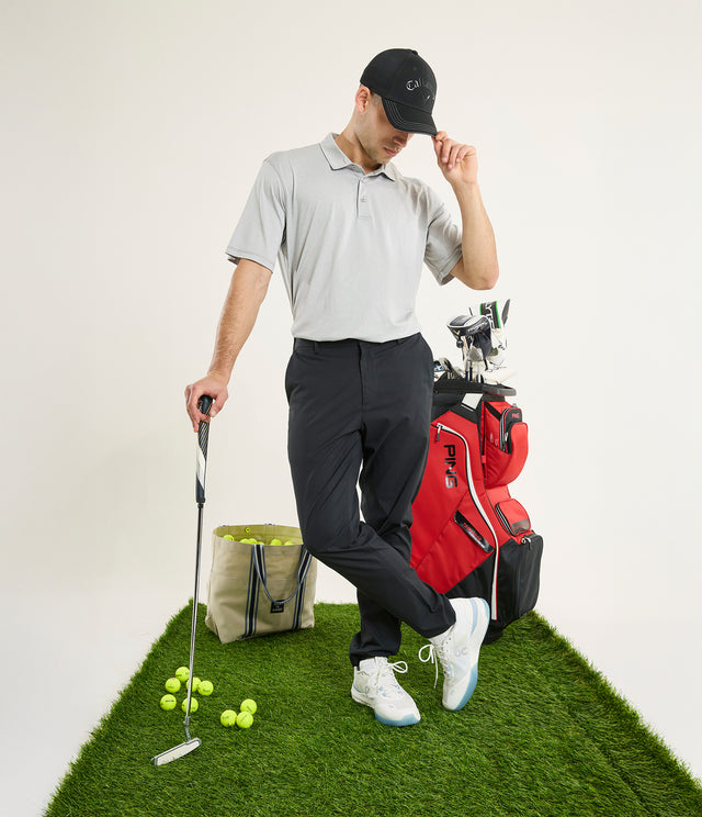 Polera Hombre Polo Piqué Dry-Fit Drive Gris