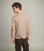 Polera Hombre 100% algodón Pima Ben Café