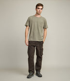 Polera Hombre 100% Algodón Sleeve Verde