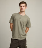 Polera Hombre 100% Algodón Sleeve Verde