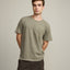 Polera Hombre 100% Algodón Sleeve Verde