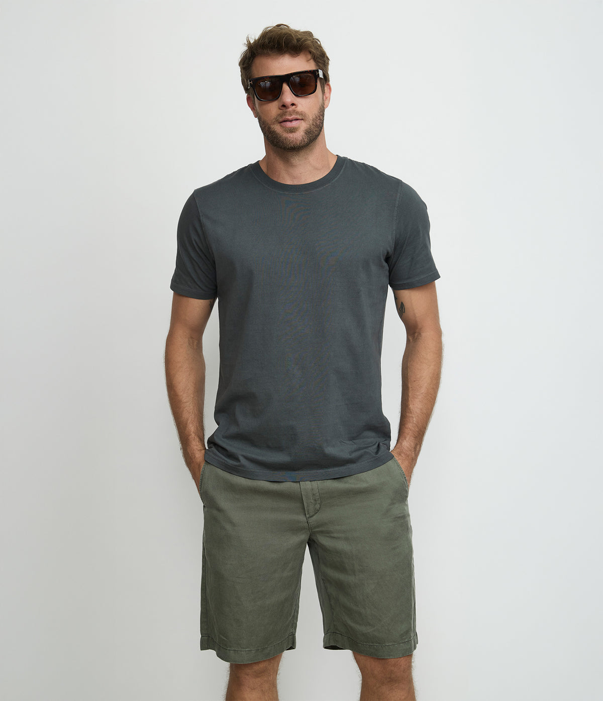 Polera Hombre Algodón Luke Azul Marino