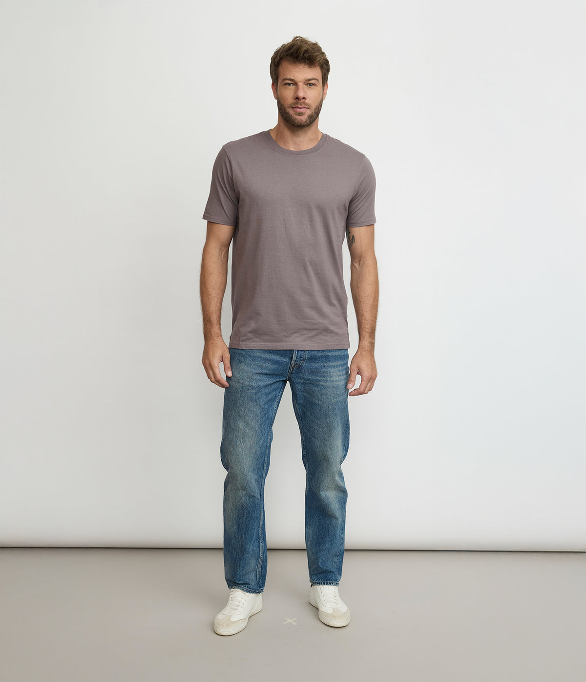 Polera hombre 100% algodón Luke Burdeo