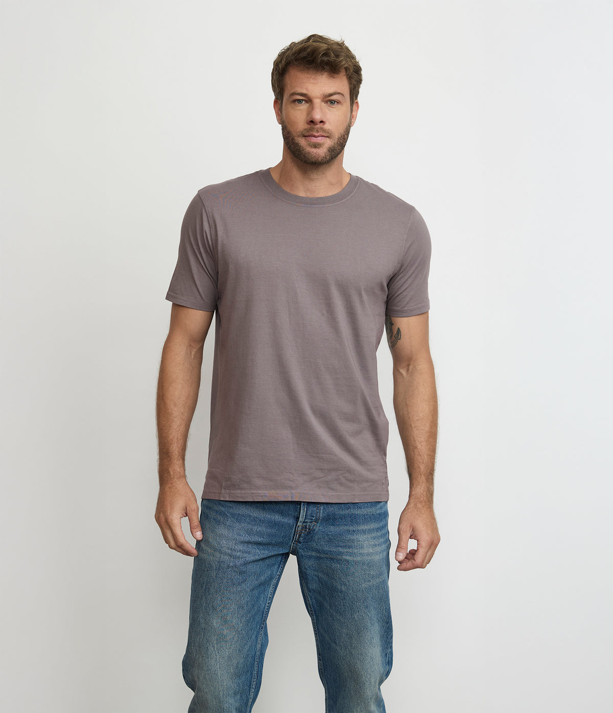 Polera hombre 100% algodón Luke Burdeo