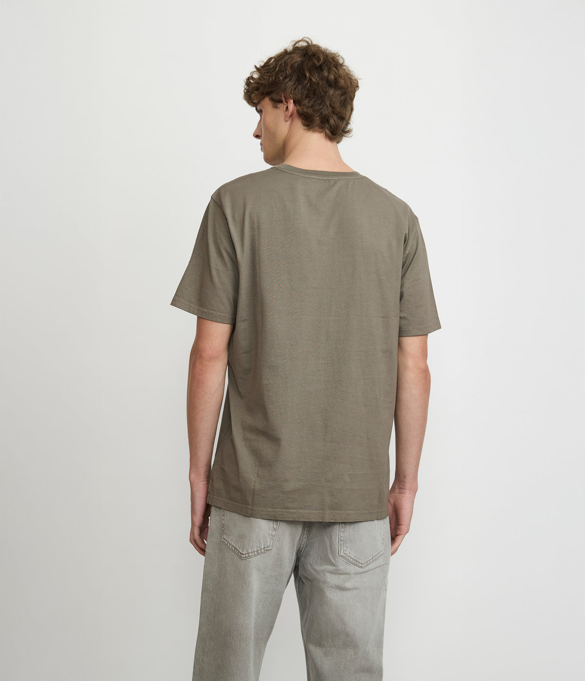 Polera hombre 100% algodón Luke Cafe