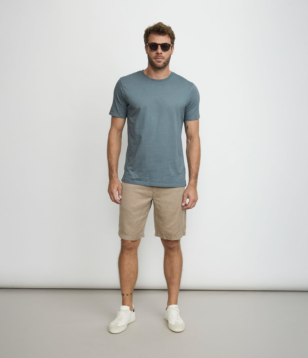 Polera Hombre Algodón Luke Azul