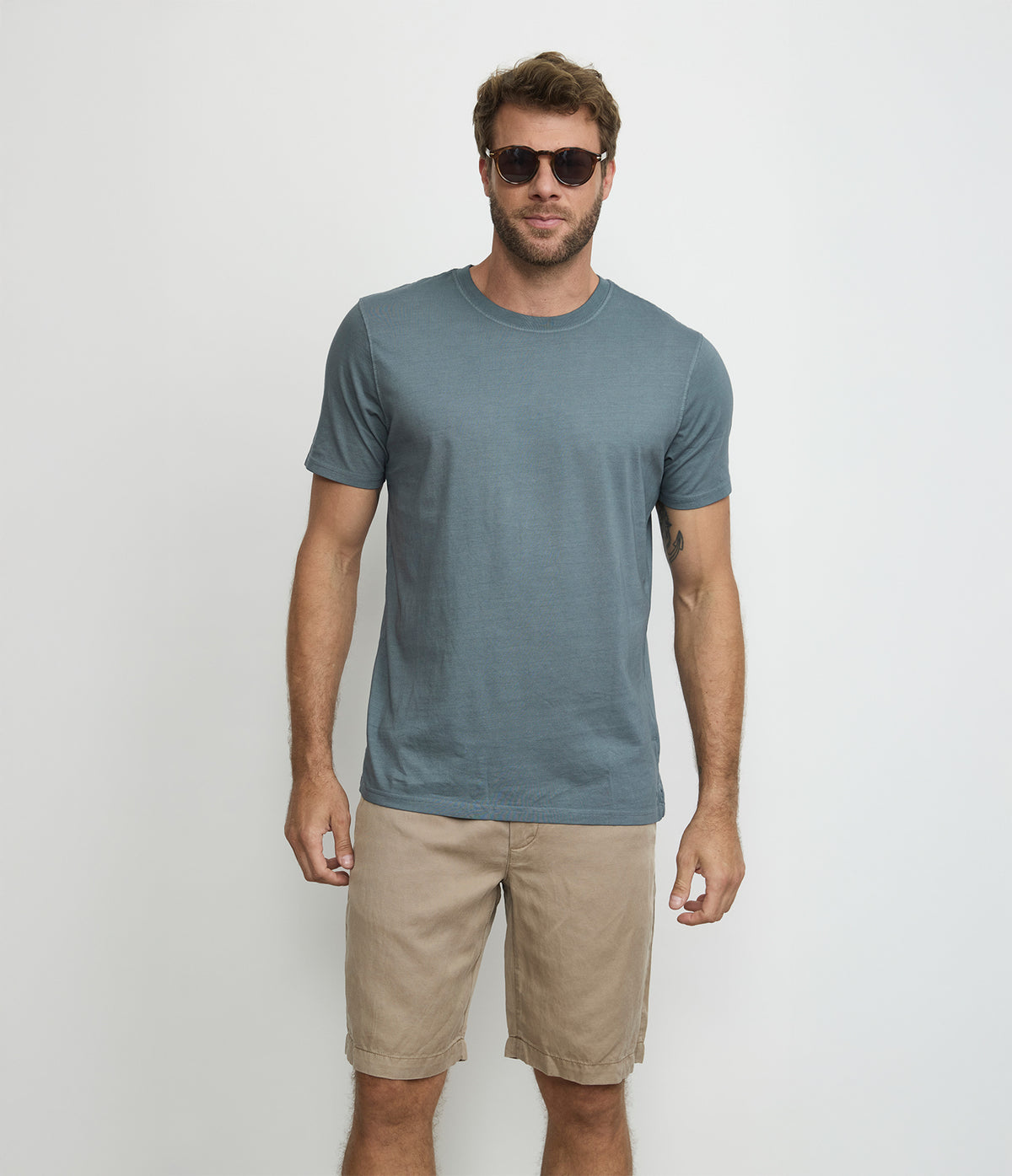 Polera Hombre Algodón Luke Azul