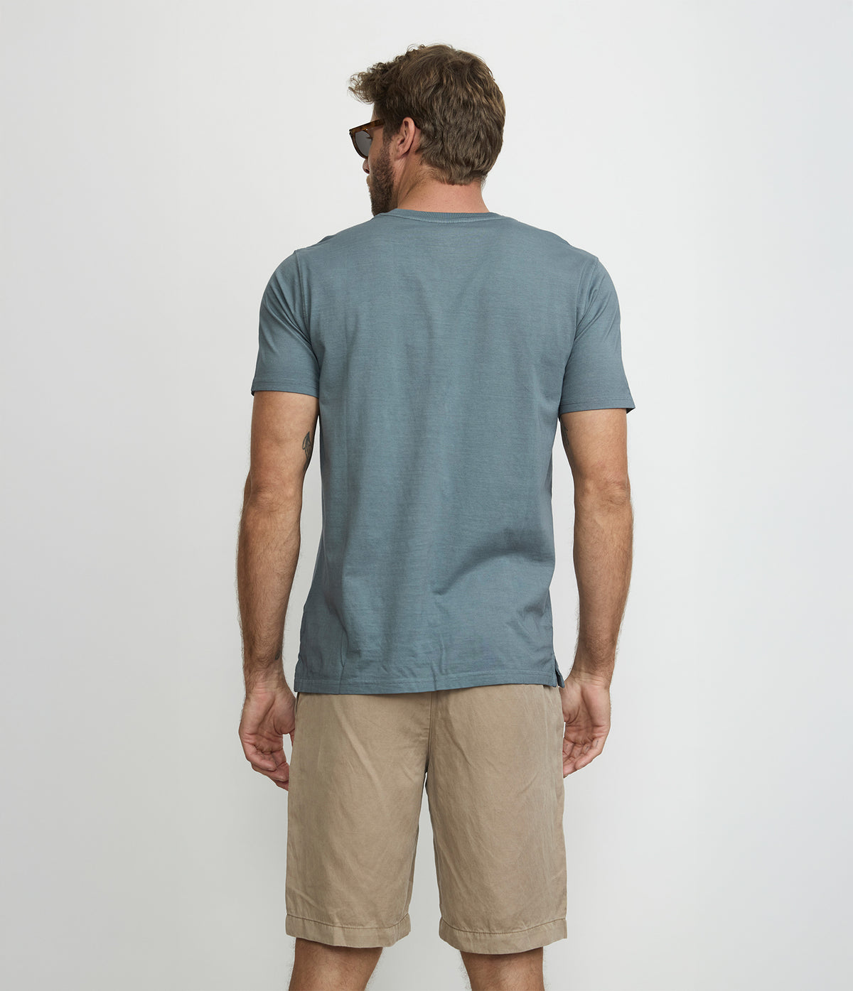 Polera Hombre Algodón Luke Azul