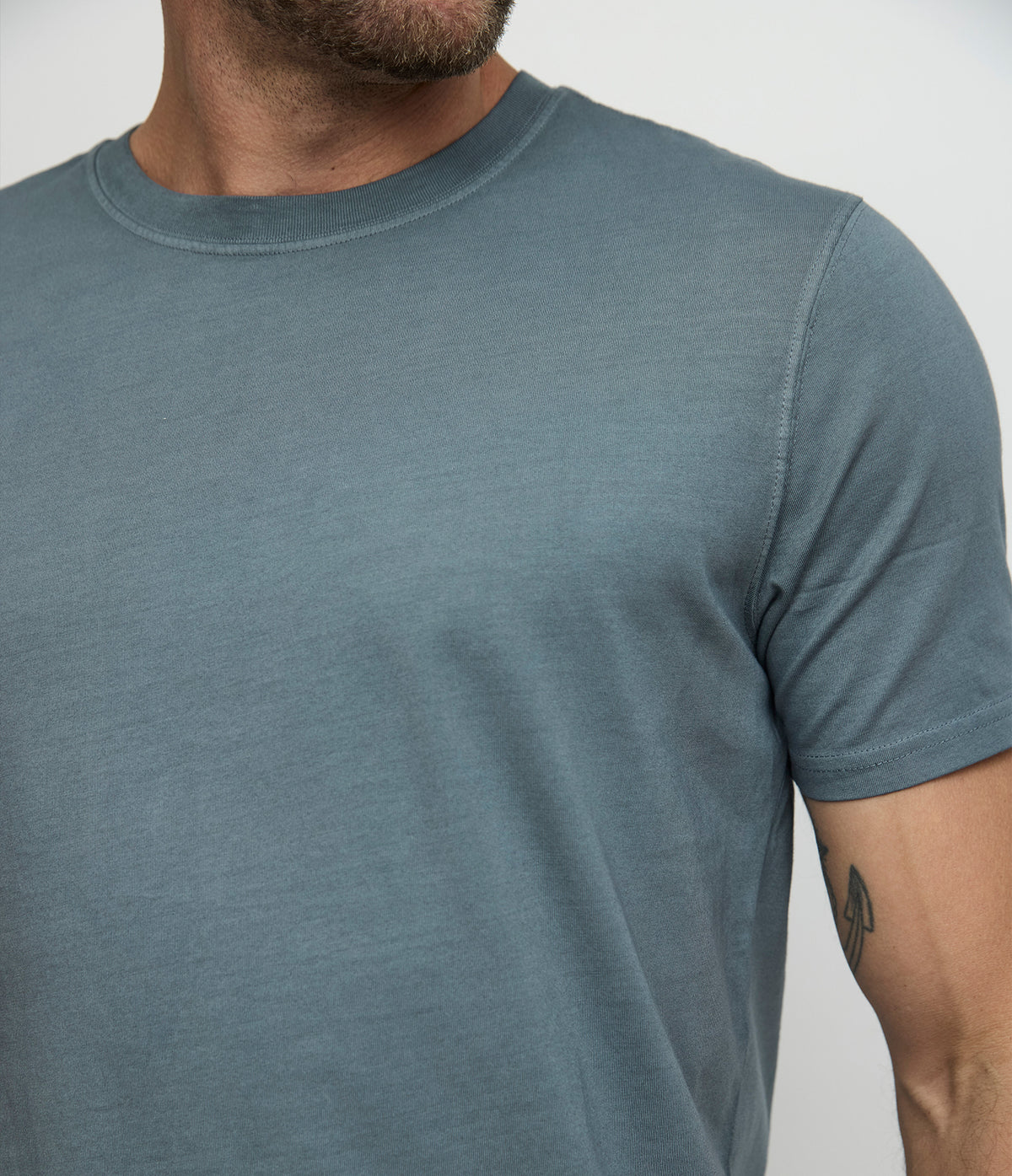 Polera Hombre Algodón Luke Azul