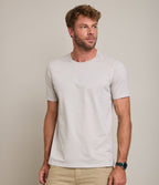 Polera Hombre 100% algodón Stuart Crema