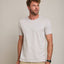 Polera Hombre 100% algodón Stuart Crema