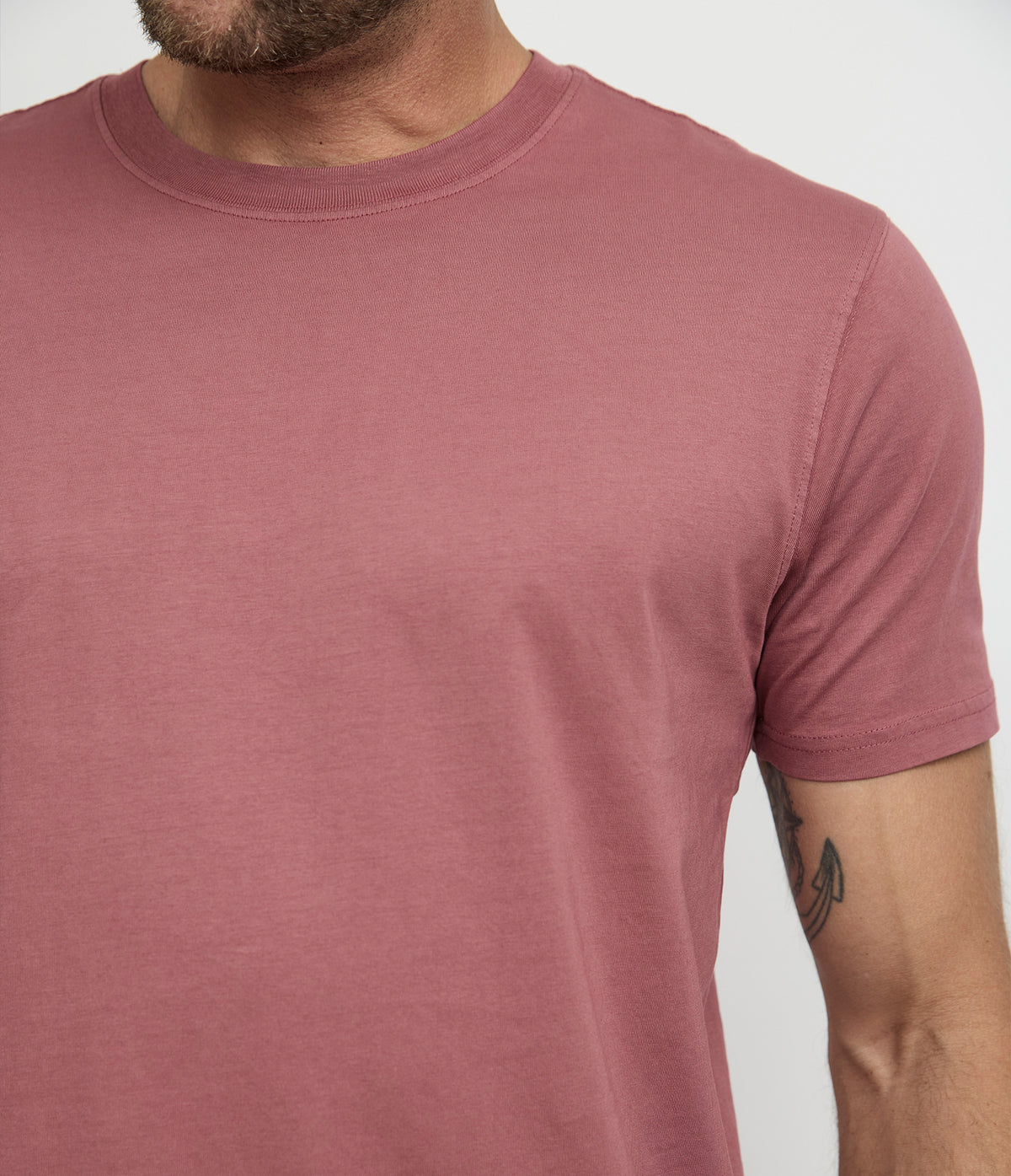 Polera hombre 100% algodón Luke Rojo