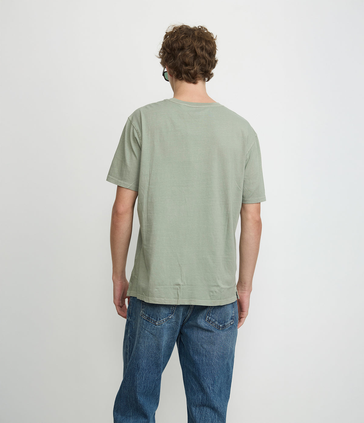 Polera hombre 100% algodón Luke Verde Claro