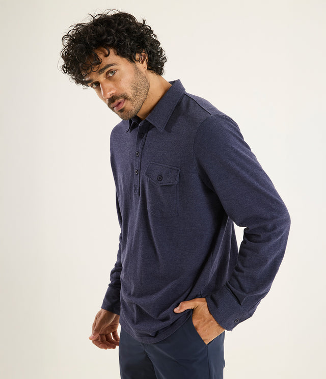 Polera Hombre Manga Larga Stride