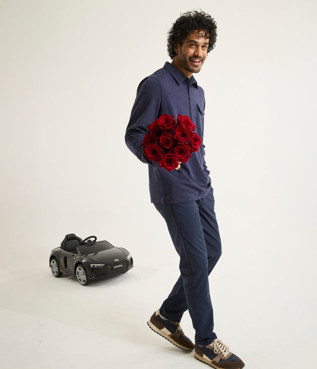 Polera Hombre Manga Larga Stride