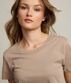 Polera Mujer 100% Algodón Adal Café