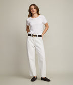 Polera Mujer 100% Algodón Adal Blanco