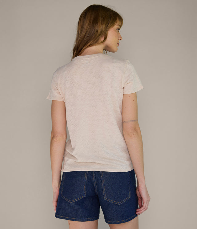 Polera Mujer 100% Algodón Steff Beige