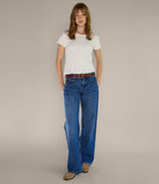 Polera Mujer 100% Algodón Steff Blanca