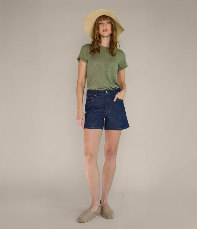 Polera Mujer 100% Algodón Steff Verde