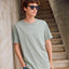 Polera hombre 100% algodón Luke Verde Claro